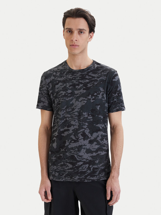 Under Armour Under Armour T-Shirt UA ABC Camo Grau Regular Fit