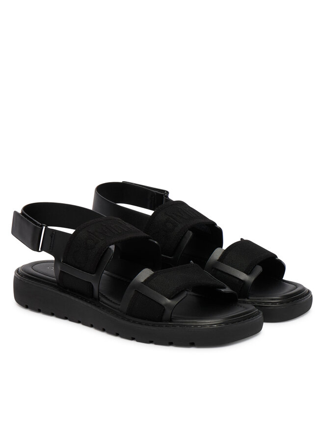 Calvin Klein Sandalen Calvin Klein Sq Molded Sandal Webb HW0HW02872 Schwarz