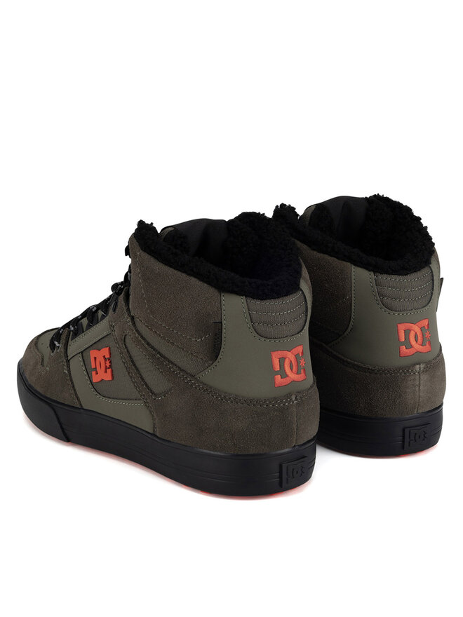 DC Snīkeri DC PURE HIGH-TOP WC WNT ADYS400047-DOO Zaļš