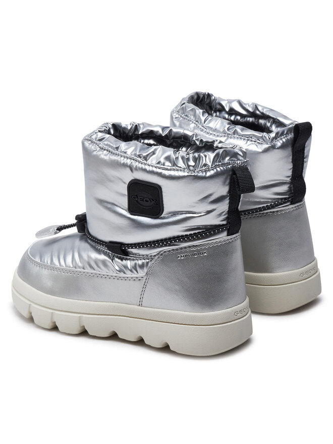Geox Sniega zābaki Geox J WILLABOOM GIRL B A J46HWE 0LVNF C0474 M Sudraba