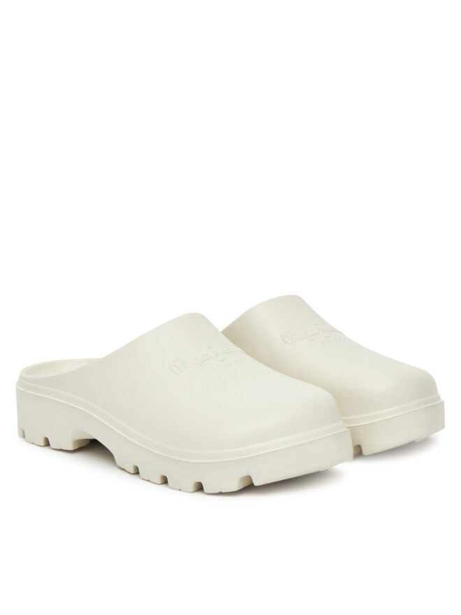 Pepe Jeans Чехли Pepe Jeans Sun Beach PLS70161 Бял