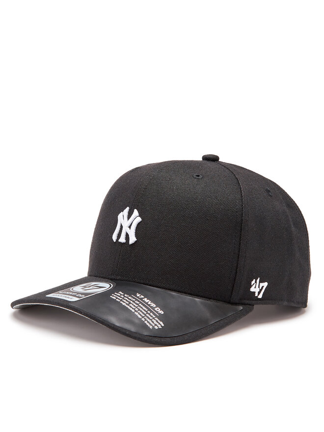 47 Brand Šiltovka 47 Brand MLB New York Yankees Base Runner 47 MVP DP B-BRMDP17WBP-BK Čierna