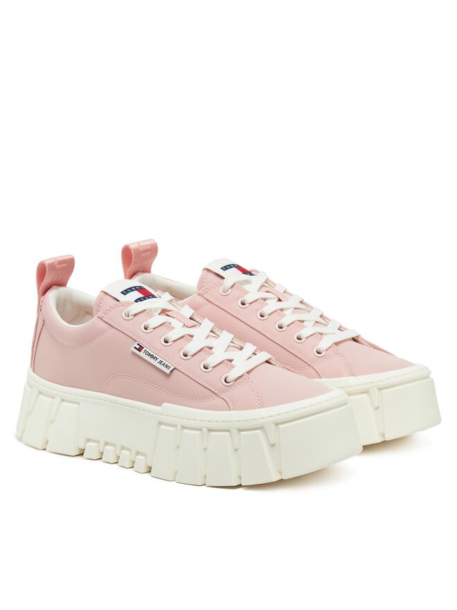 Tommy Jeans Trampki Tommy Jeans EN0EN02793 Różowy