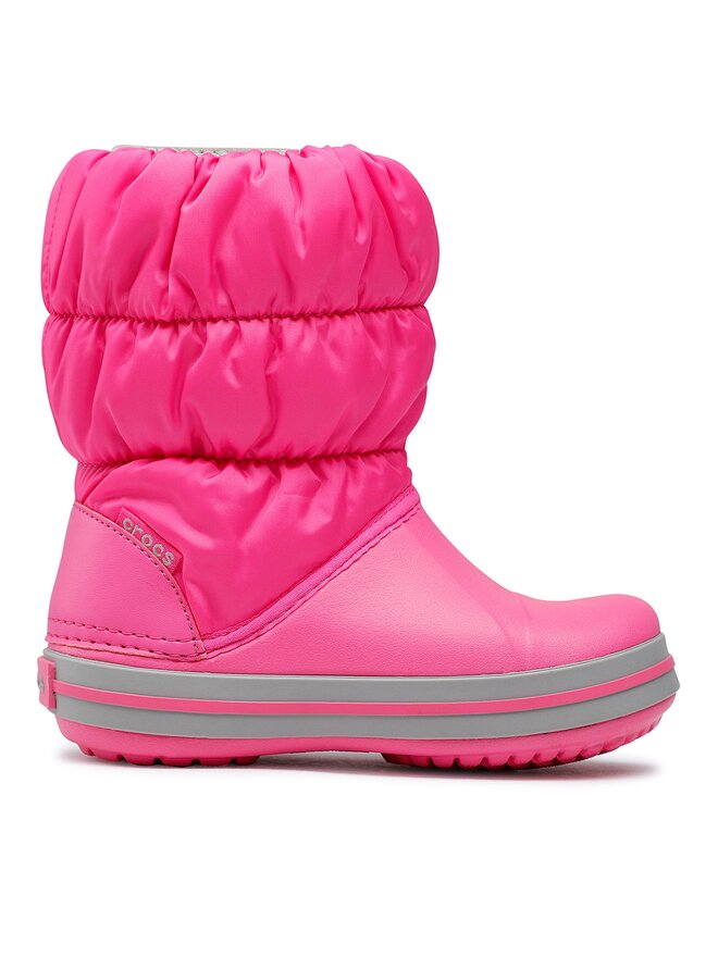 Crocs Schneeschuhe Crocs Winter Puff 14613-6TR Rosa