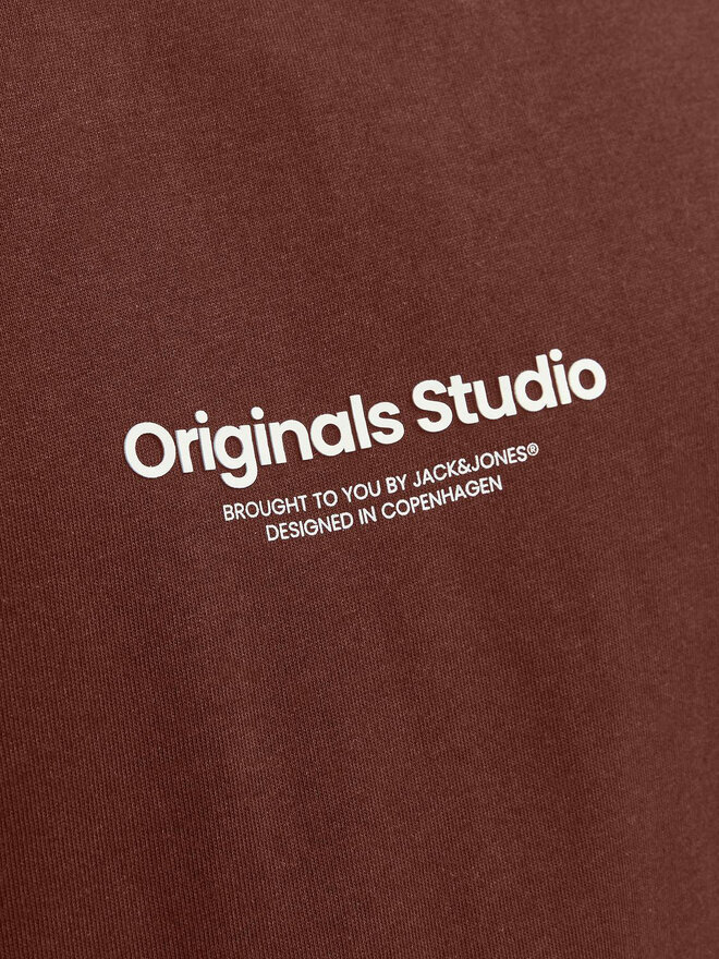Jack&Jones Jack&Jones Футболка Vesterbro 12240121 Коричневий Relaxed Fit