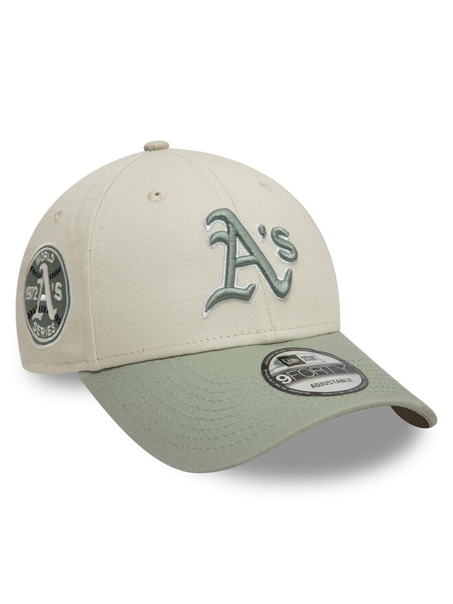 New Era Cap New Era Oakland Athletics World Series Patch 9FORTY 60595244 Beige