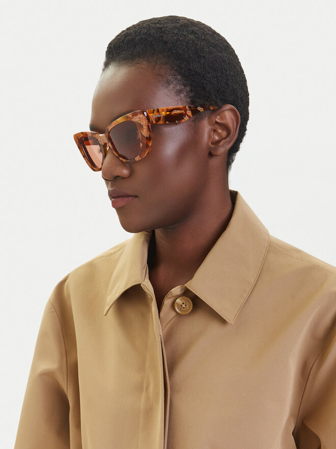 Max Mara Sluneční brýle Max Mara MM0099 56E Hnědá