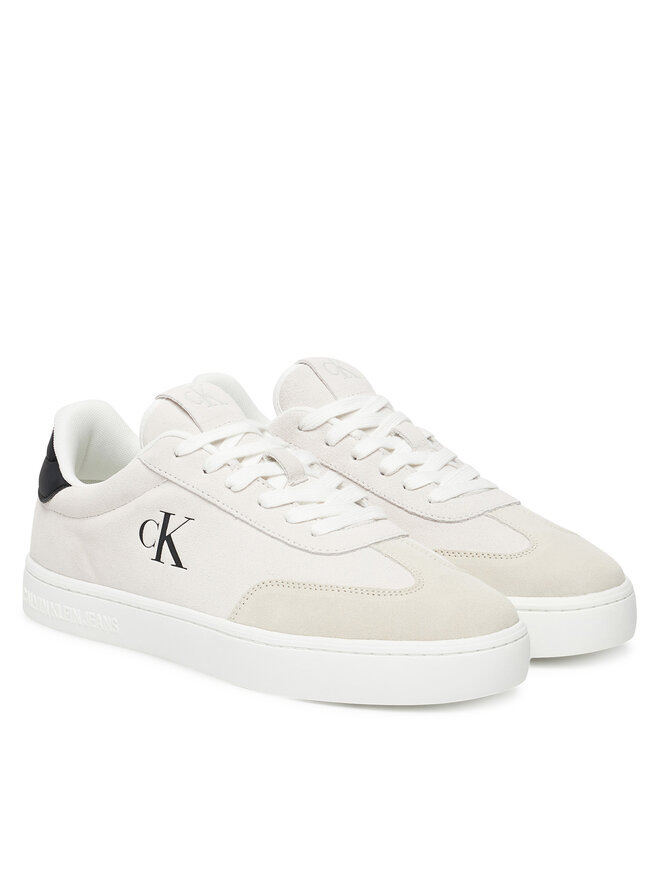 Calvin Klein Jeans Snīkeri Calvin Klein Jeans Classic Cupsole Mg Su YM0YM01300 Balts