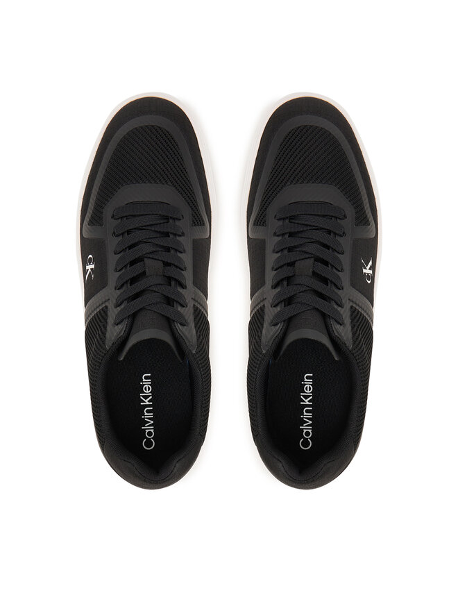 Calvin Klein Sneakers Calvin Klein Claccic Cups Laceup Knit HM0HM02130 Schwarz