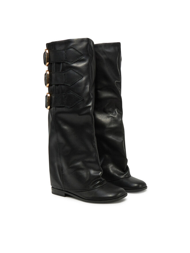 Naked Wolfe Botas altas Naked Wolfe Anchor 00007 Negro