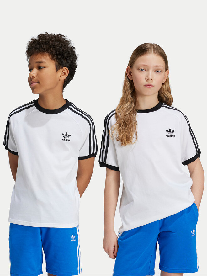adidas adidas Футболка 3-Stripes JE0515 Білий Regular Fit