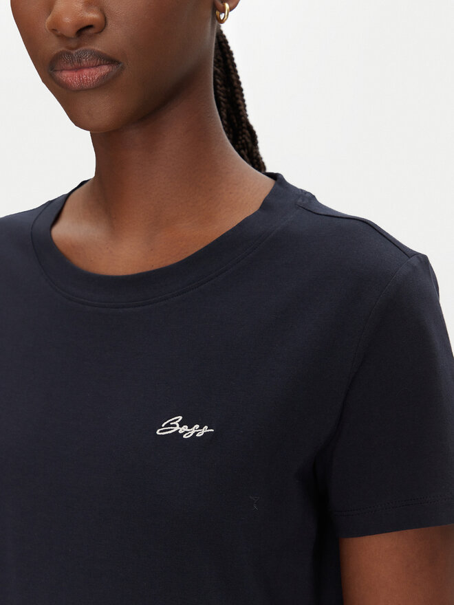 BOSS BOSS Póló C_Esogo_Hw 50554015 Sötétkék Regular Fit