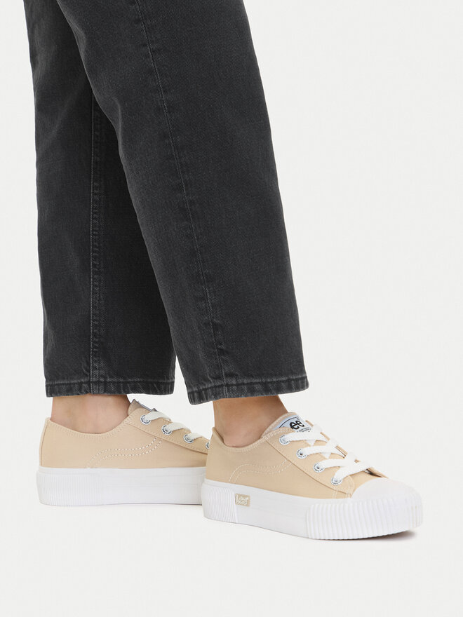 Lee Sneakers aus Stoff Lee Isla C Women Low 50251001.33F Beige
