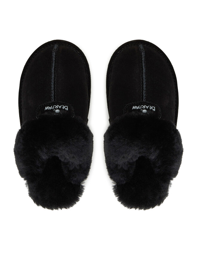 Bearpaw Kapcie Bearpaw Loki II 671W Czarny