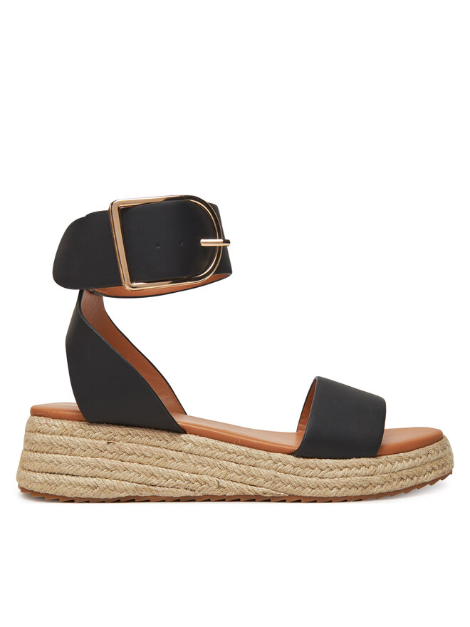 DeeZee Espadrilky DeeZee QS276-1 Čierna