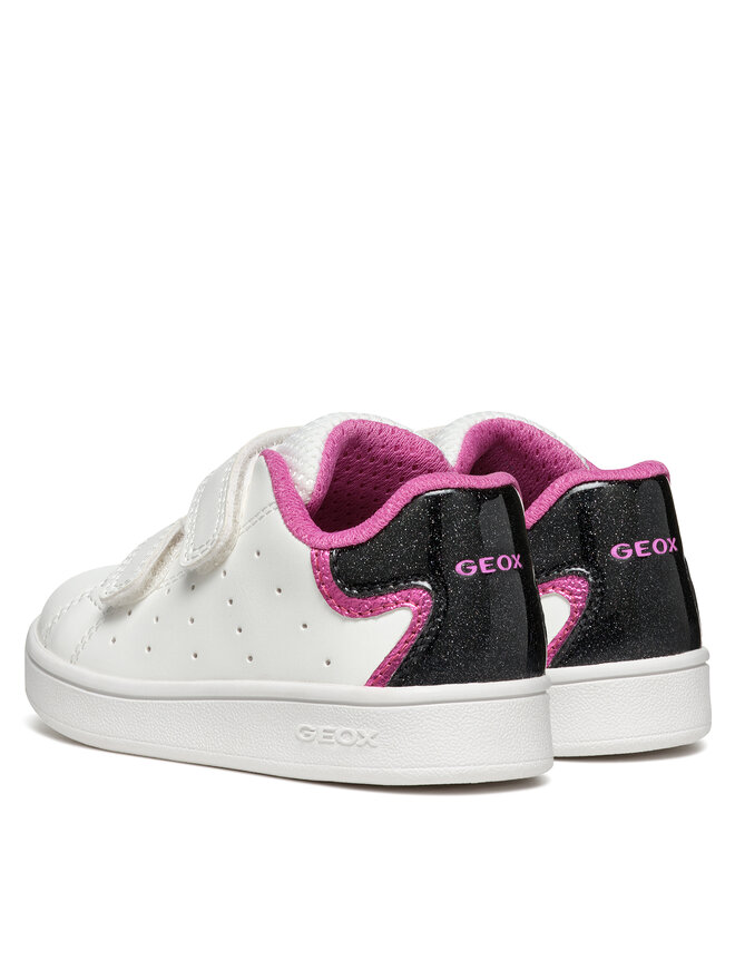 Geox Sneakersy Geox B Eclyper Girl B365MA 0BCKC C0404 Biały