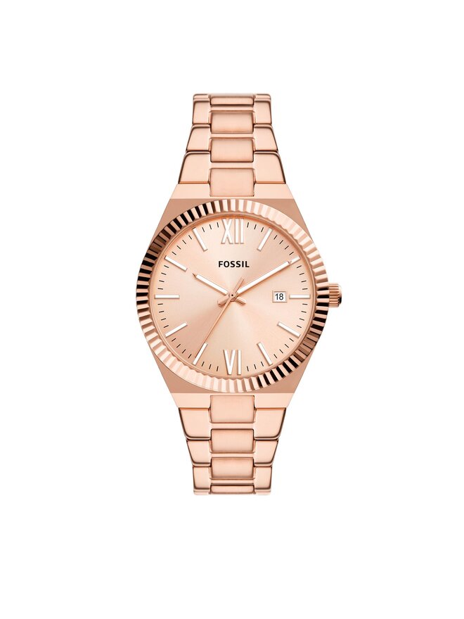Fossil Zegarek Fossil ES5258 Złoty