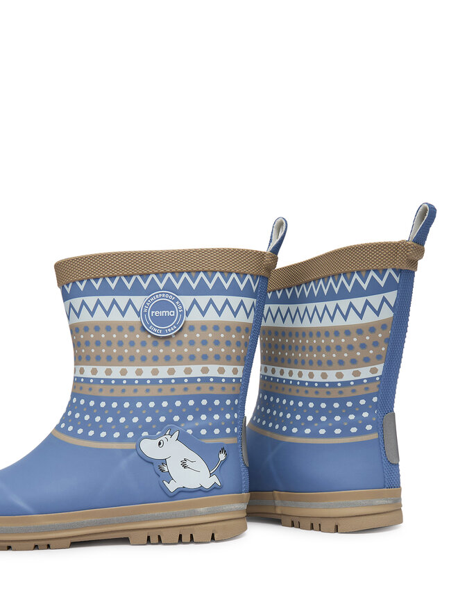 Reima Gummistiefel Reima Moomin Magisk Rain Boots 5400001B Blau