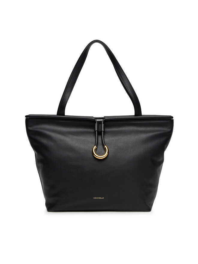 Coccinelle Дамска чанта Coccinelle Bag Smoth L E1 T1F 11 01 01 Черен