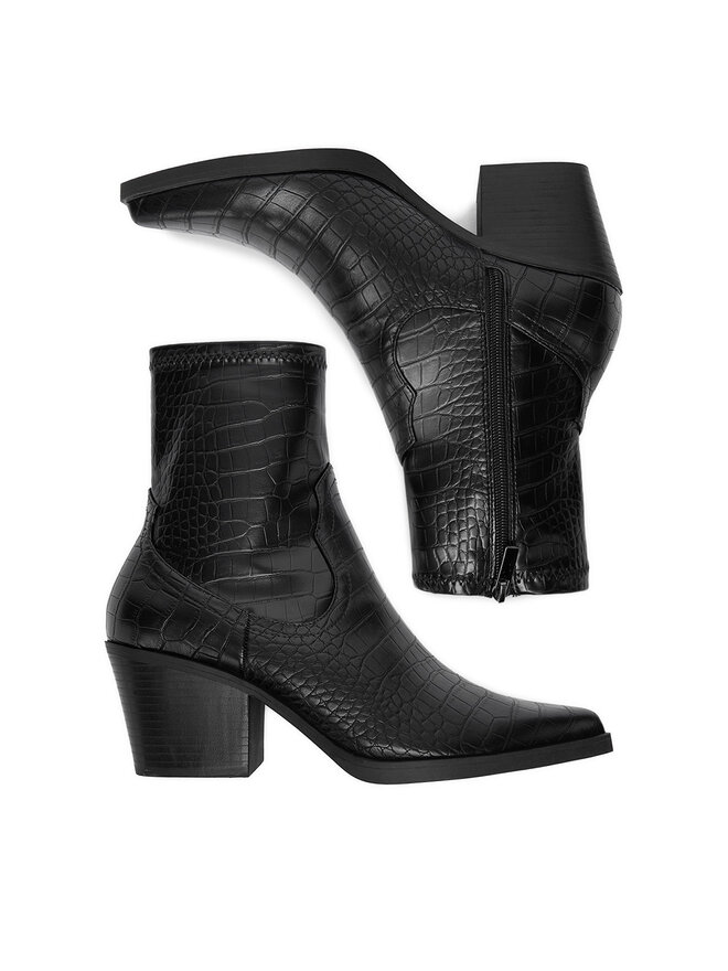 DeeZee Μποτάκια DeeZee BZRB0184-7 Μαύρο