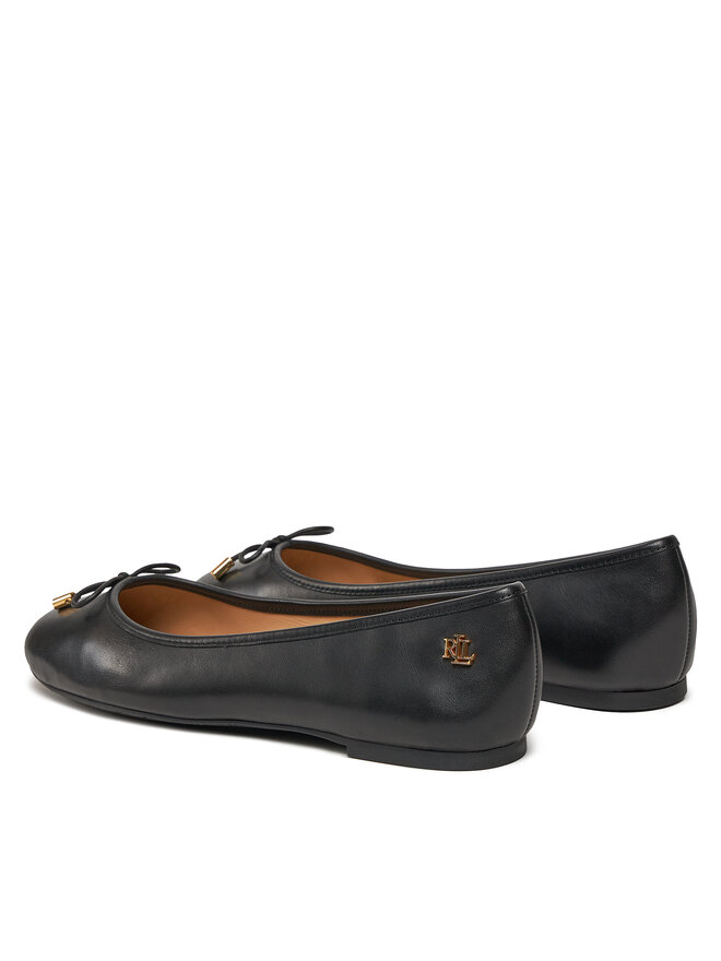 LAUREN RALPH LAUREN Baleriny Lauren Ralph Lauren 802940603001 Czarny