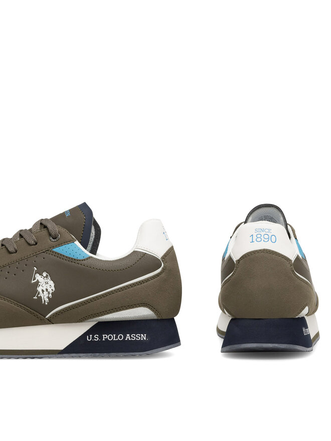 U.S. Polo Assn. Sneakersy U.S. Polo Assn. NOBIL003G Khaki