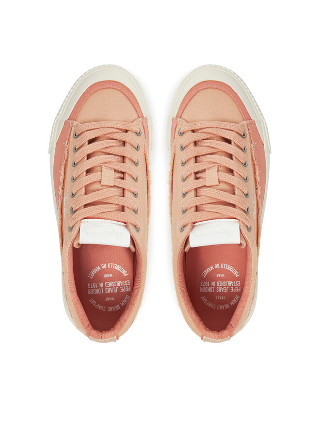 Pepe Jeans Sneakers aus Stoff Pepe Jeans Ben Fresh W PLS31589 Orange