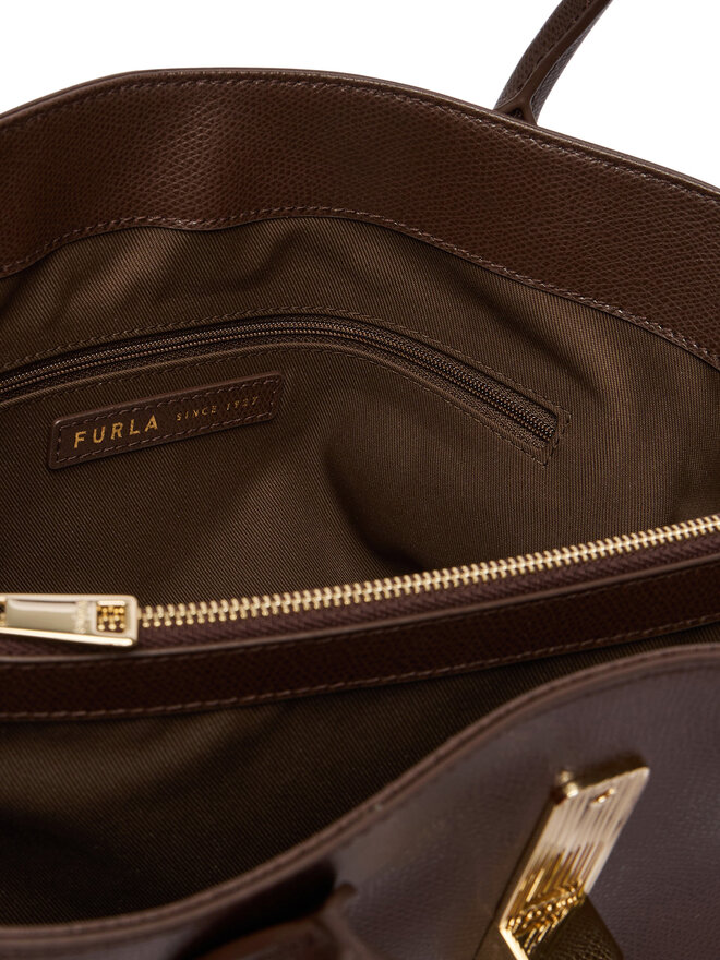 Furla Handtasche Furla Goccia M WB01978 ARE000 4284S Dunkelbraun