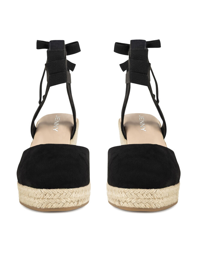 JENNY Espadryle JENNY WSS21531-01 Czarny