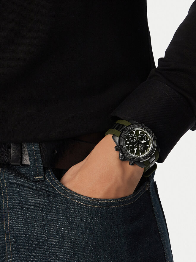 Plein Sport Годинник Plein Sport Hurricane PSDBA0223 Чорний
