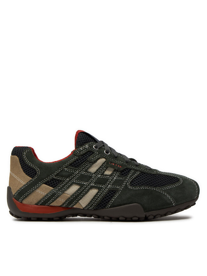 Geox Pusbačiai Geox U Snake K U4207K 02214 C1300 Žalia