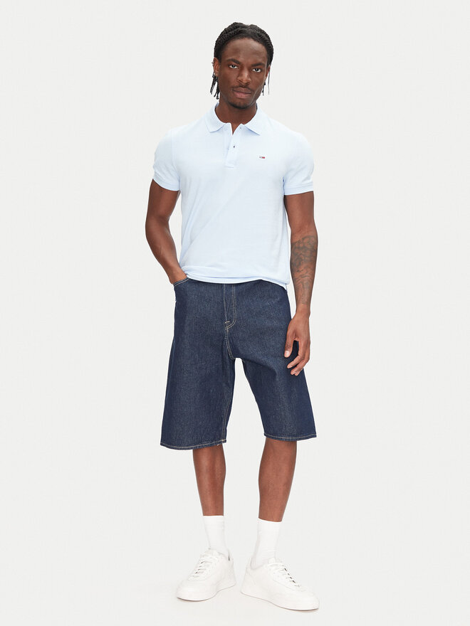 Tommy Jeans Tommy Jeans Pólóing DM0DM20676 Kék Slim Fit