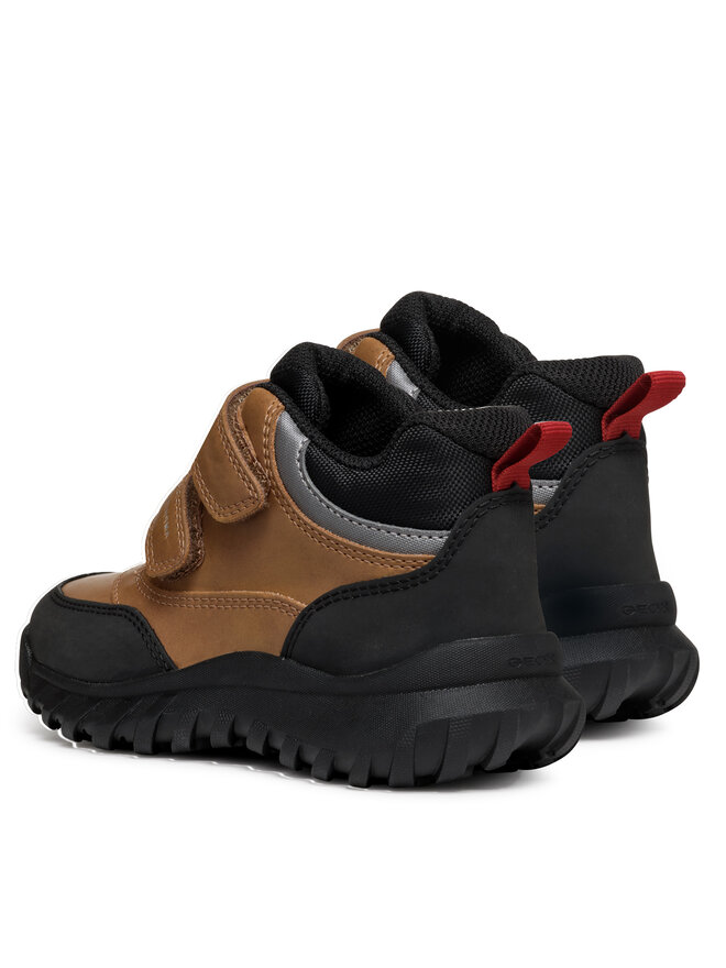 Geox Зимни обувки Geox J Simbyos Boy B Abx J46L0B 0MEMS C0034 S Кафяв