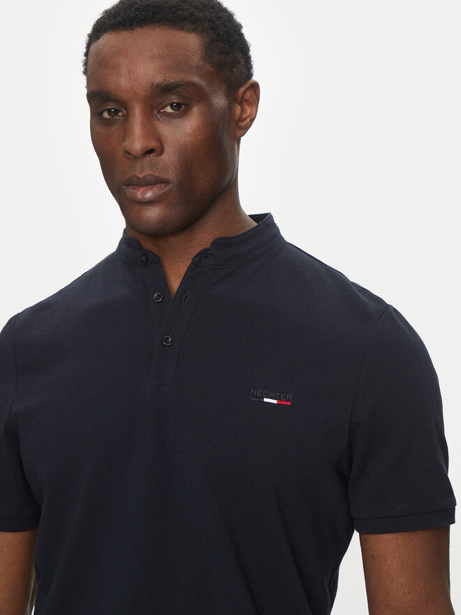 Hechter Paris Hechter Paris Póló 74006 100912 Sötétkék Regular Fit
