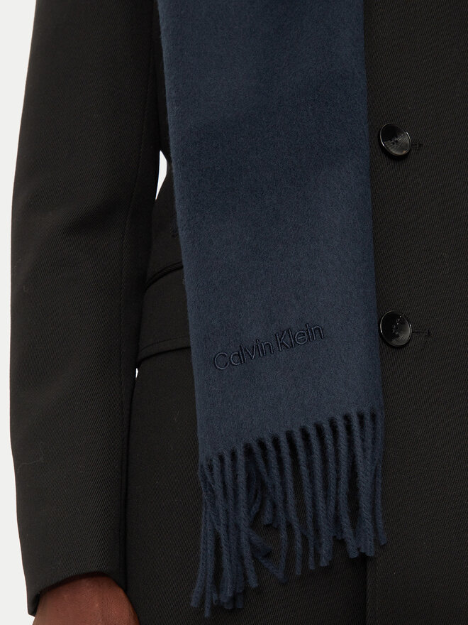 Calvin Klein Šál Calvin Klein K50K512372 Tmavomodrá