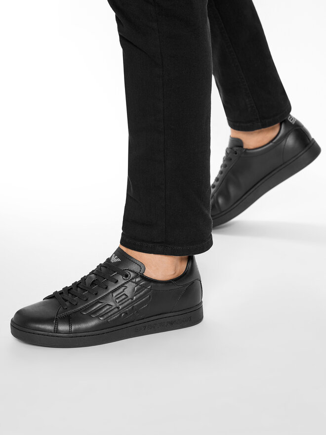 Emporio armani lace up sneakers top