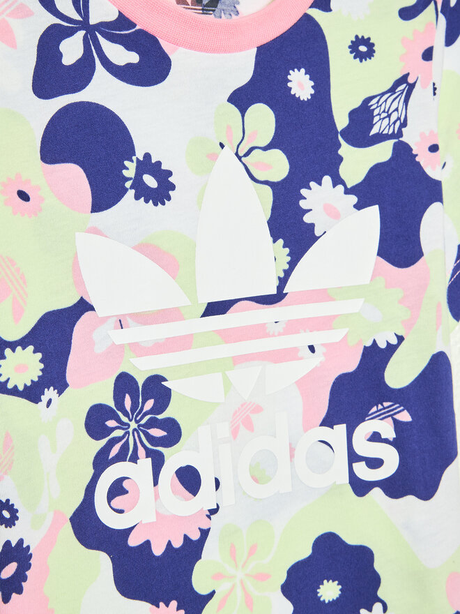 adidas adidas Camiseta Flower Allover Print HE6930 De color Regular Fit