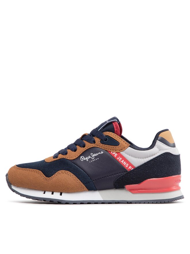 Pepe Jeans Sportcipők Pepe Jeans London One Basic B PBS30540 Sötétkék