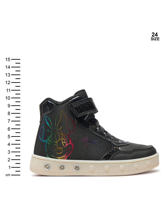 Geox Snīkeri Geox Skylin Girl J468WE 011KN C9999 M Melns