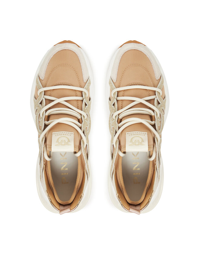 PINKO Снікерcи PINKO Ariel 01 SS0023T038 Бежевий