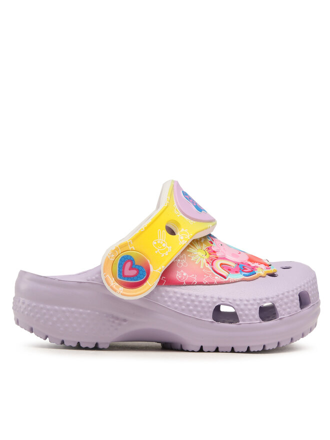 Crocs Pantoletten Crocs Cls Fl Iam Peppa Pig Cgt 207915 Violett
