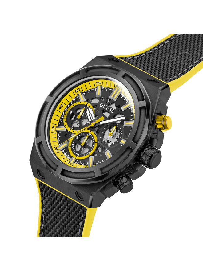 Guess Zegarek Guess GW0713G2 Czarny