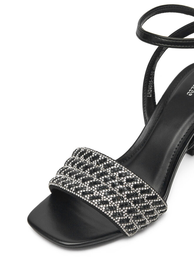 DeeZee Sandały DeeZee LH24015-1 Czarny