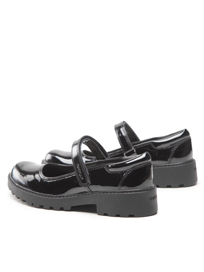 Geox Īsi apavi Geox J Casey G. P J6420P 000HH C9999 S Melns