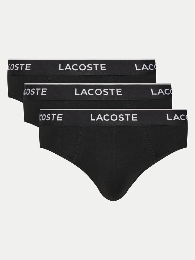 Lacoste Lacoste Σετ σλιπ 3 τμχ. 8H1293 Μαύρο
