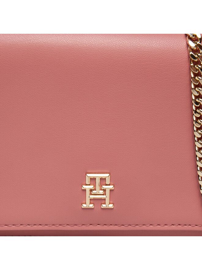 Tommy Hilfiger Kabelka Tommy Hilfiger Th Refined Chain Crossover AW0AW16109 Růžová