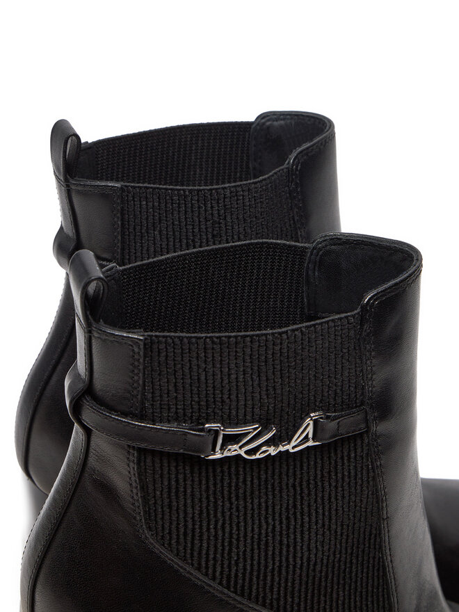 KARL LAGERFELD Μποτάκια KARL LAGERFELD Astra Nova KL33160 Μαύρο