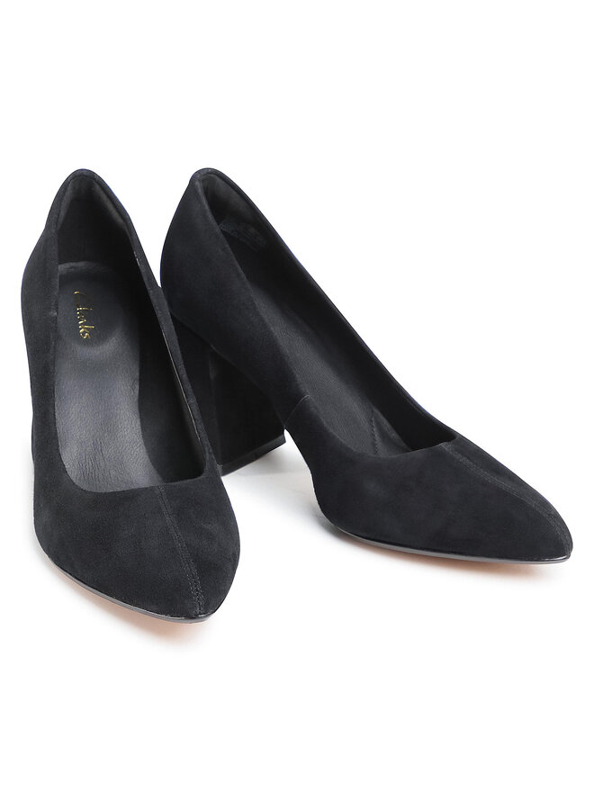 Clarks Κλειστά παπούτσια Clarks Laina85 Court 261518004 Μαύρο