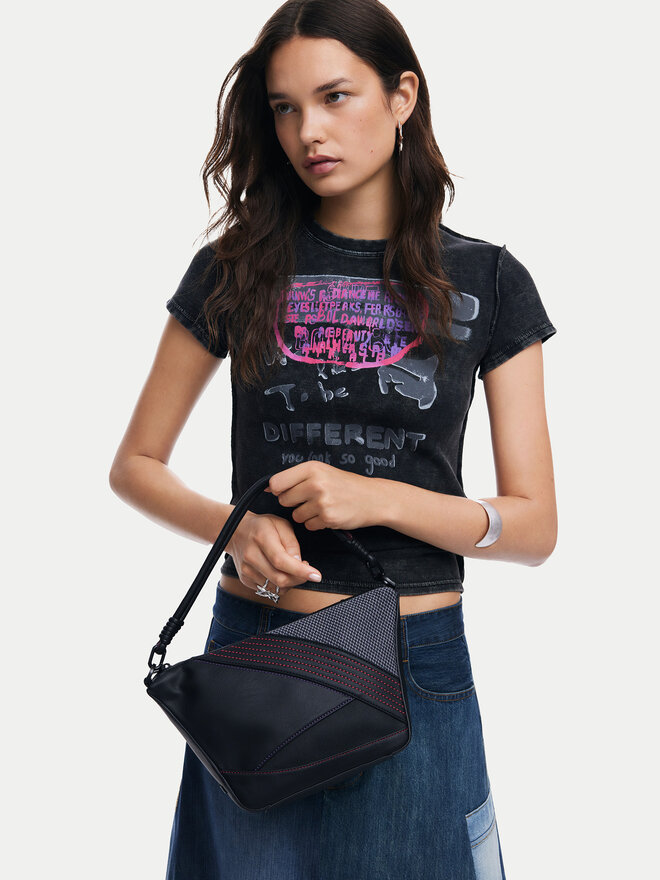 Desigual Kabelka Desigual 25SAXPC7 Černá