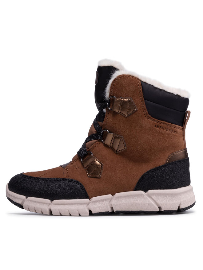 Geox Schneeschuhe Geox J Flexyper G.B Abx A J16APA 022FU M Braun